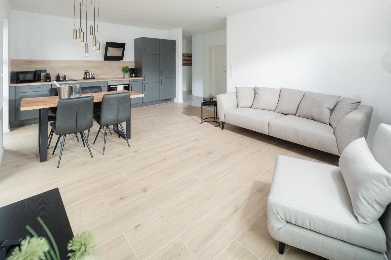 Kuesten Suite Sued - Seitliche Wasserlage, Terrasse, 70Qm Greetsiel Eksteriør billede